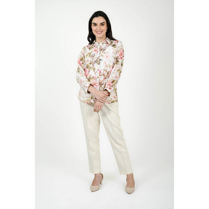 Rhapsody Jaipur Multi Colour Printed Blume Shirt