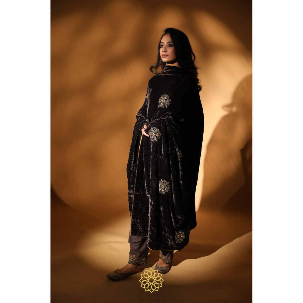 Rhua India Brown Inaya Dushala Dupatta