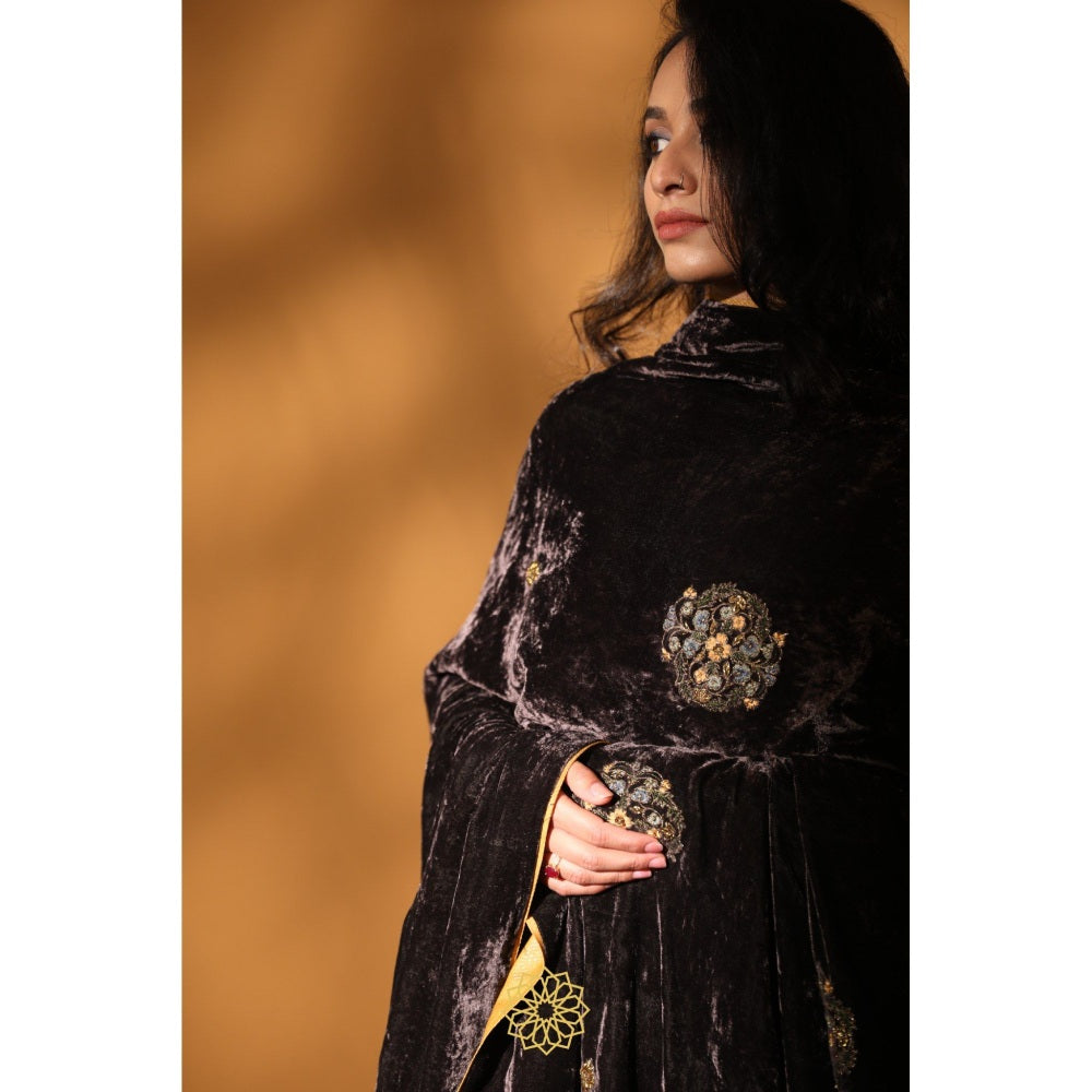 Rhua India Brown Inaya Dushala Dupatta