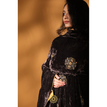 Rhua India Brown Inaya Dushala Dupatta