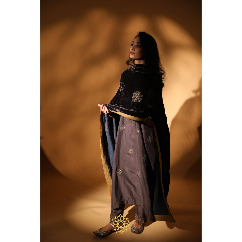 Rhua India Brown Inaya Dushala Dupatta