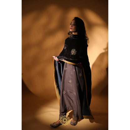 Rhua India Brown Inaya Dushala Dupatta