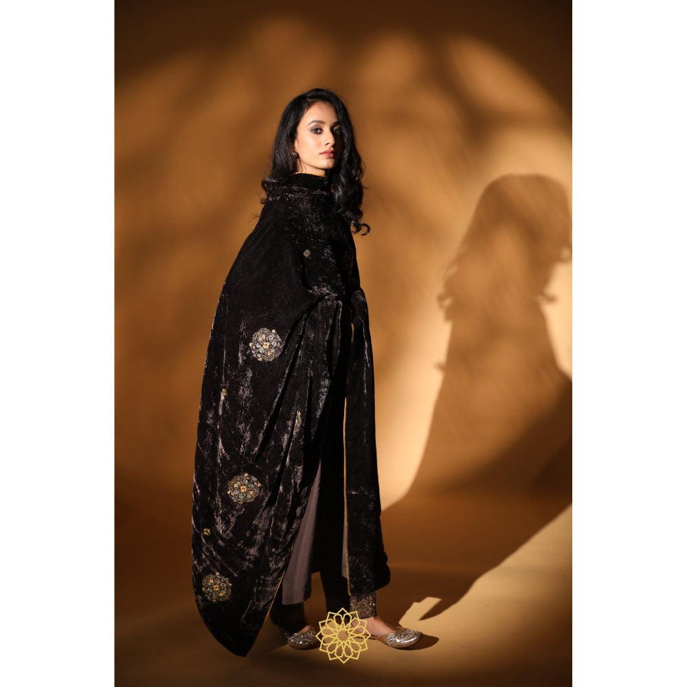Rhua India Brown Inaya Dushala Dupatta