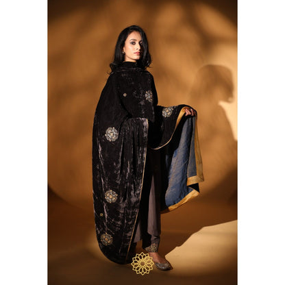 Rhua India Brown Inaya Dushala Dupatta
