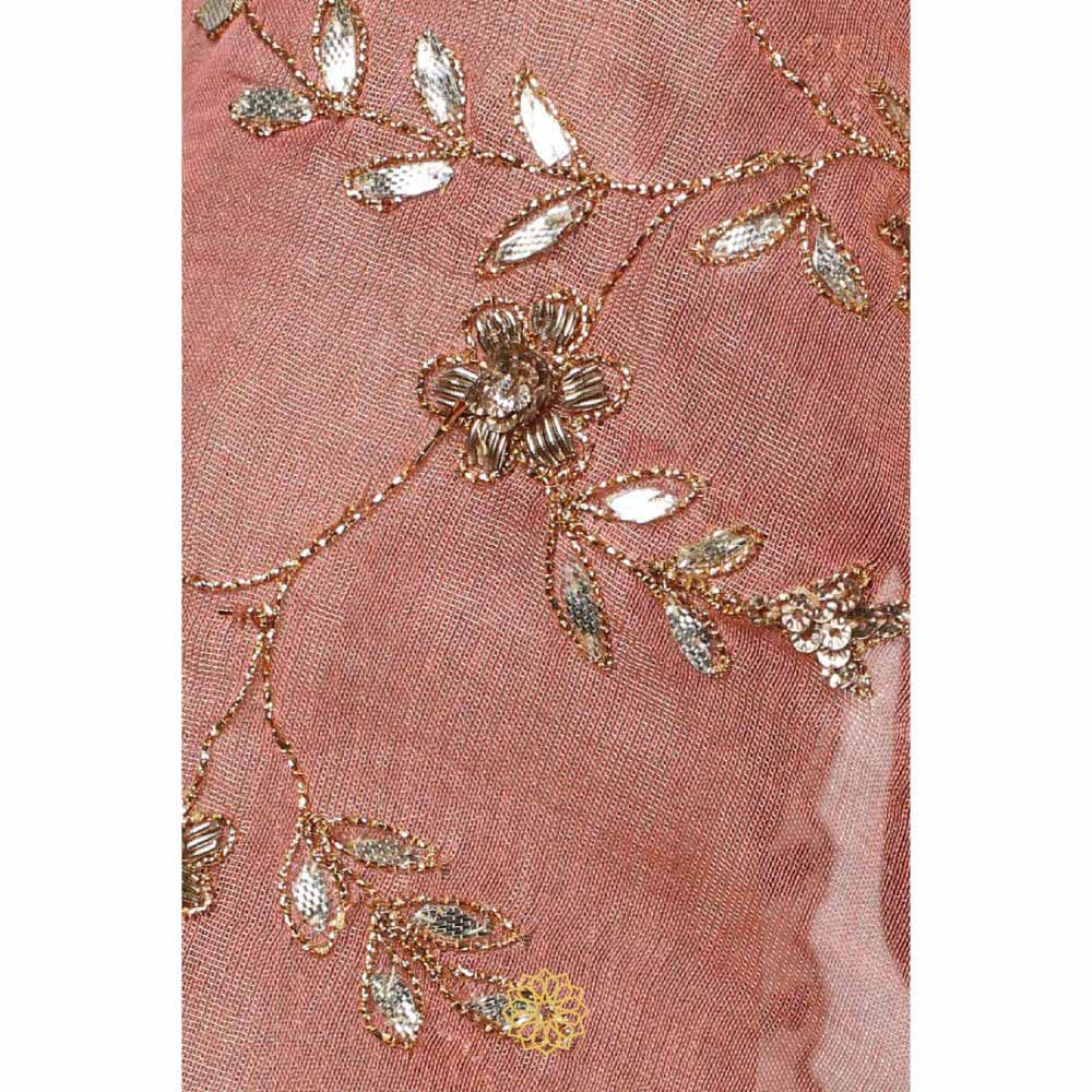 Rhua India Multi-Colour Rysa Lehenga with Blouse and Dupatta (Set of 3)