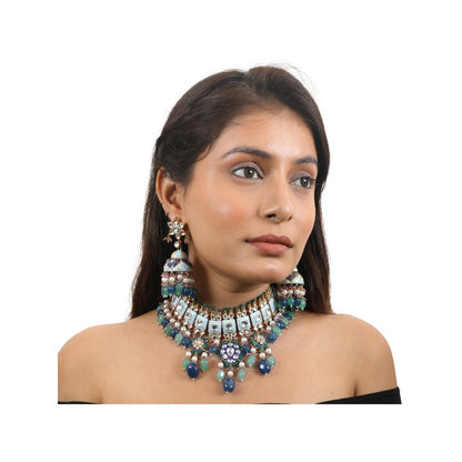 RIANA JEWELLERY Choker Necklace Set