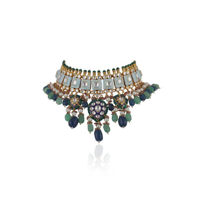 RIANA JEWELLERY Choker Necklace Set