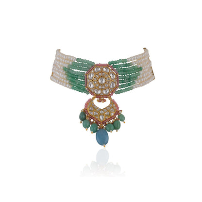 RIANA JEWELLERY Multi-Color Necklace Set