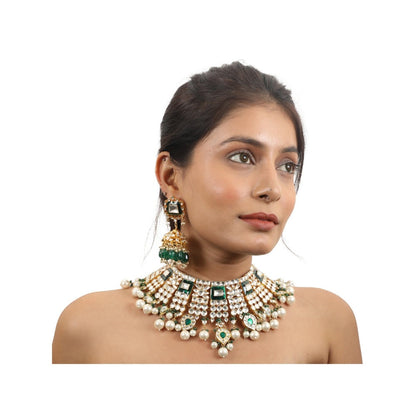 RIANA JEWELLERY Mina Work Necklace Set