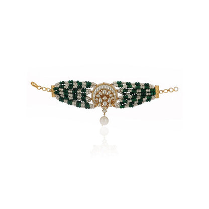 RIANA JEWELLERY White Pearl Bracelet
