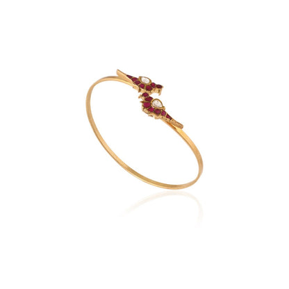 RIANA JEWELLERY Gold Plated Kada