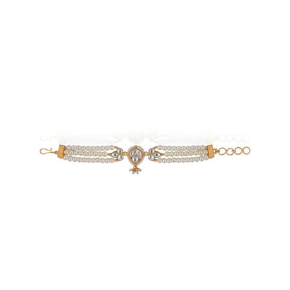 RIANA JEWELLERY White Pearl Bracelet