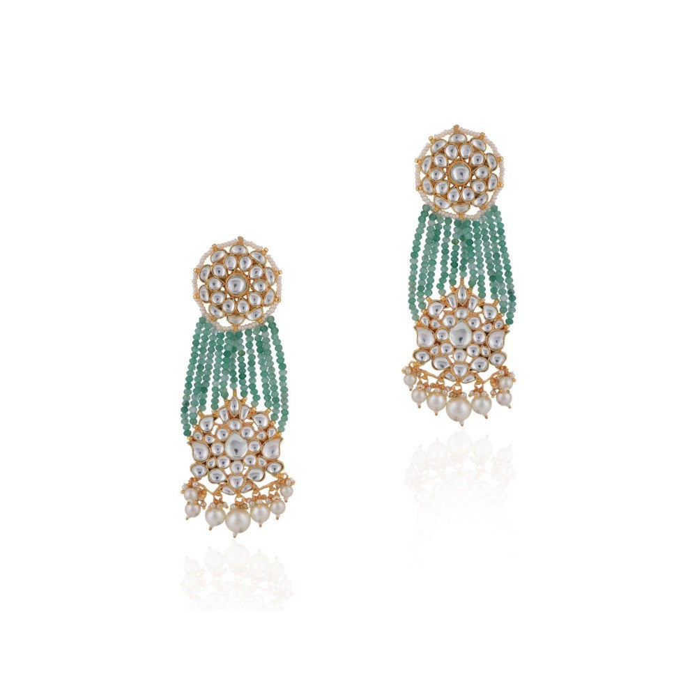 RIANA JEWELLERY Gold Tone Earrings