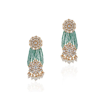 RIANA JEWELLERY Gold Tone Earrings