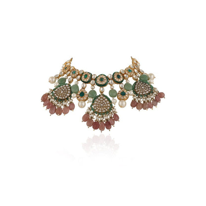 RIANA JEWELLERY Bridal Wear Necklace Set