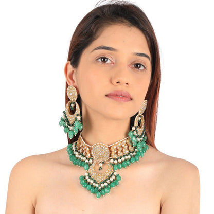 RIANA JEWELLERY Wedding Wear Choker Set