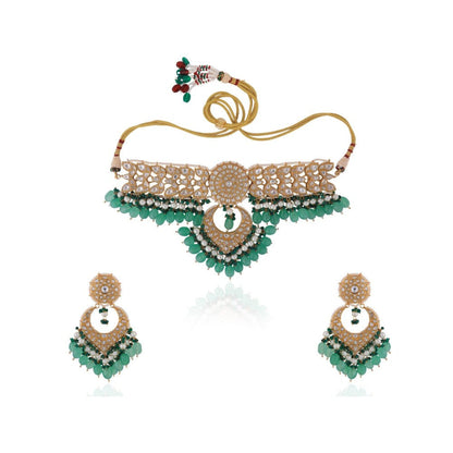 RIANA JEWELLERY Wedding Wear Choker Set