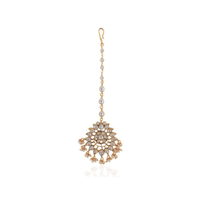 RIANA JEWELLERY Handcrafted Maang Tikka
