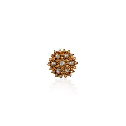 RIANA JEWELLERY Gold Plated Ring