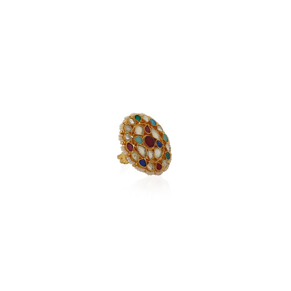 RIANA JEWELLERY Multicolour Ring