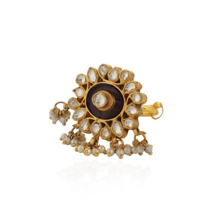 RIANA JEWELLERY Ring With Meenakri Work