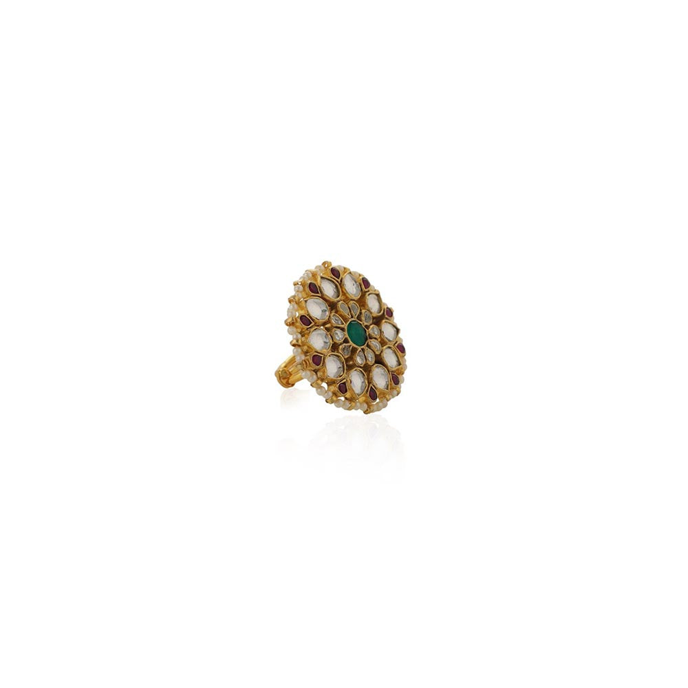 RIANA JEWELLERY Flower Design Ring