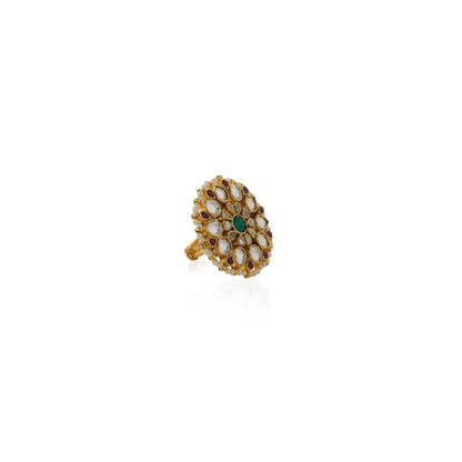 RIANA JEWELLERY Flower Design Ring