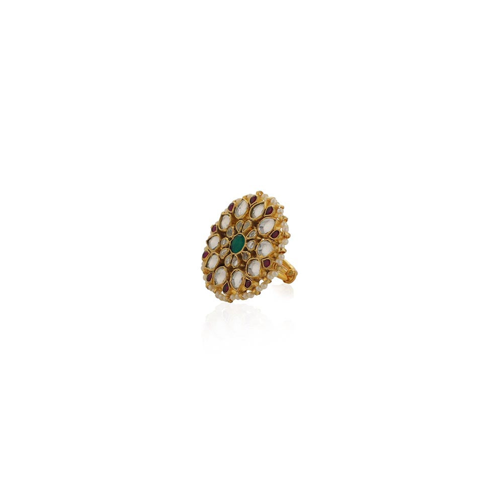 RIANA JEWELLERY Flower Design Ring