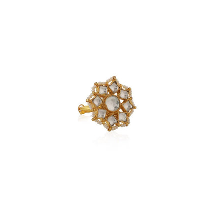 RIANA JEWELLERY Jadtar Stones Ring