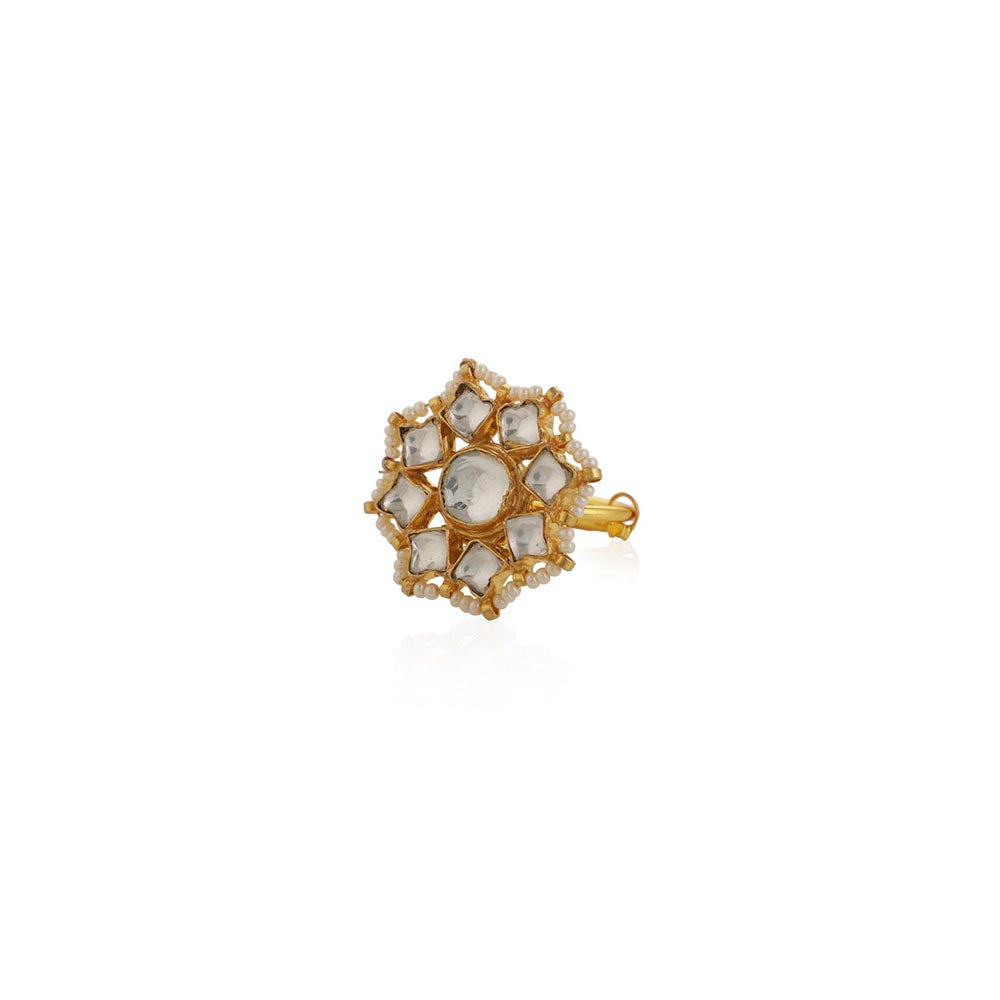 RIANA JEWELLERY Jadtar Stones Ring