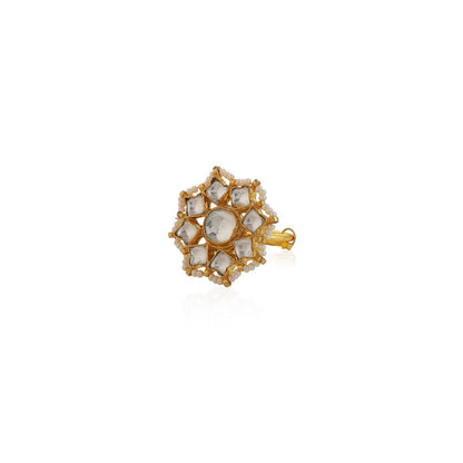 RIANA JEWELLERY Jadtar Stones Ring