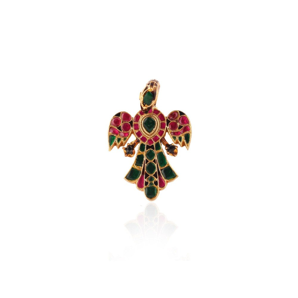 RIANA JEWELLERY Green Finger Ring