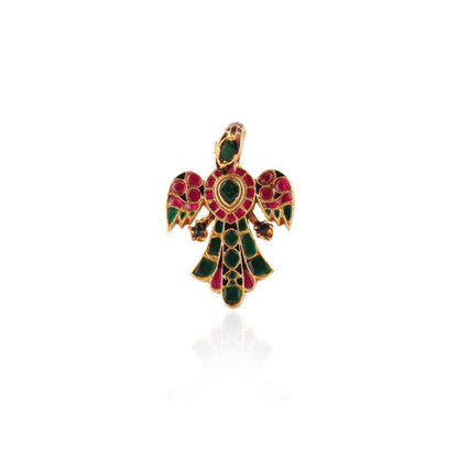 RIANA JEWELLERY Green Finger Ring