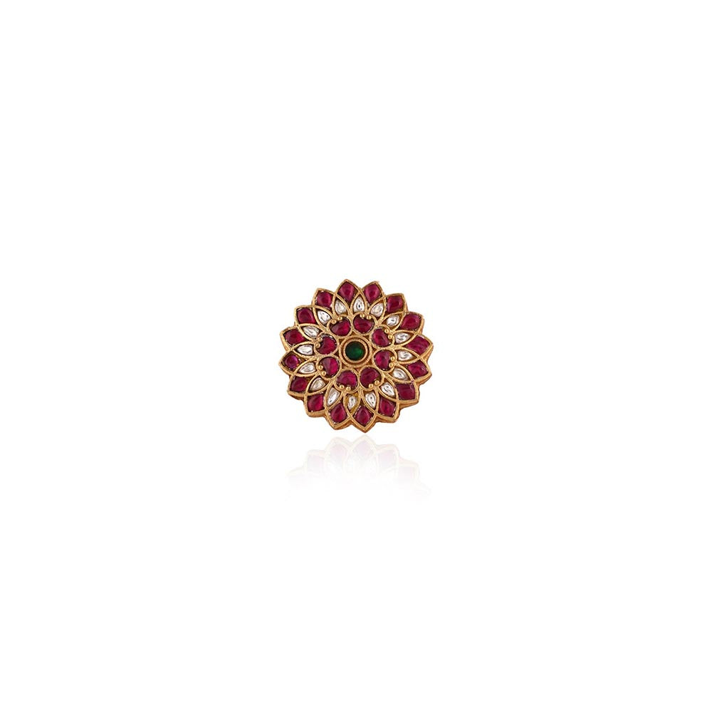 RIANA JEWELLERY Leaf Design Ring
