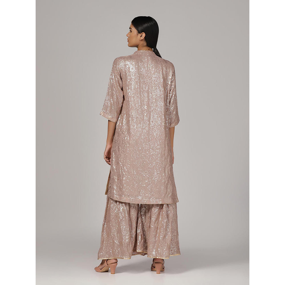 RINA DHAKA Women'S Sequin Jacket and Sharara (Set of 2)