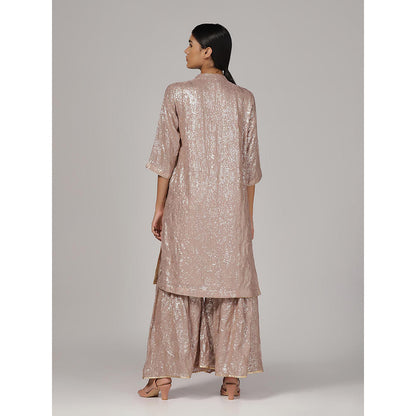 RINA DHAKA Women'S Sequin Jacket and Sharara (Set of 2)