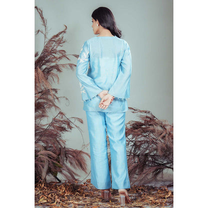 RIRASA Sant Blue Top And Pant