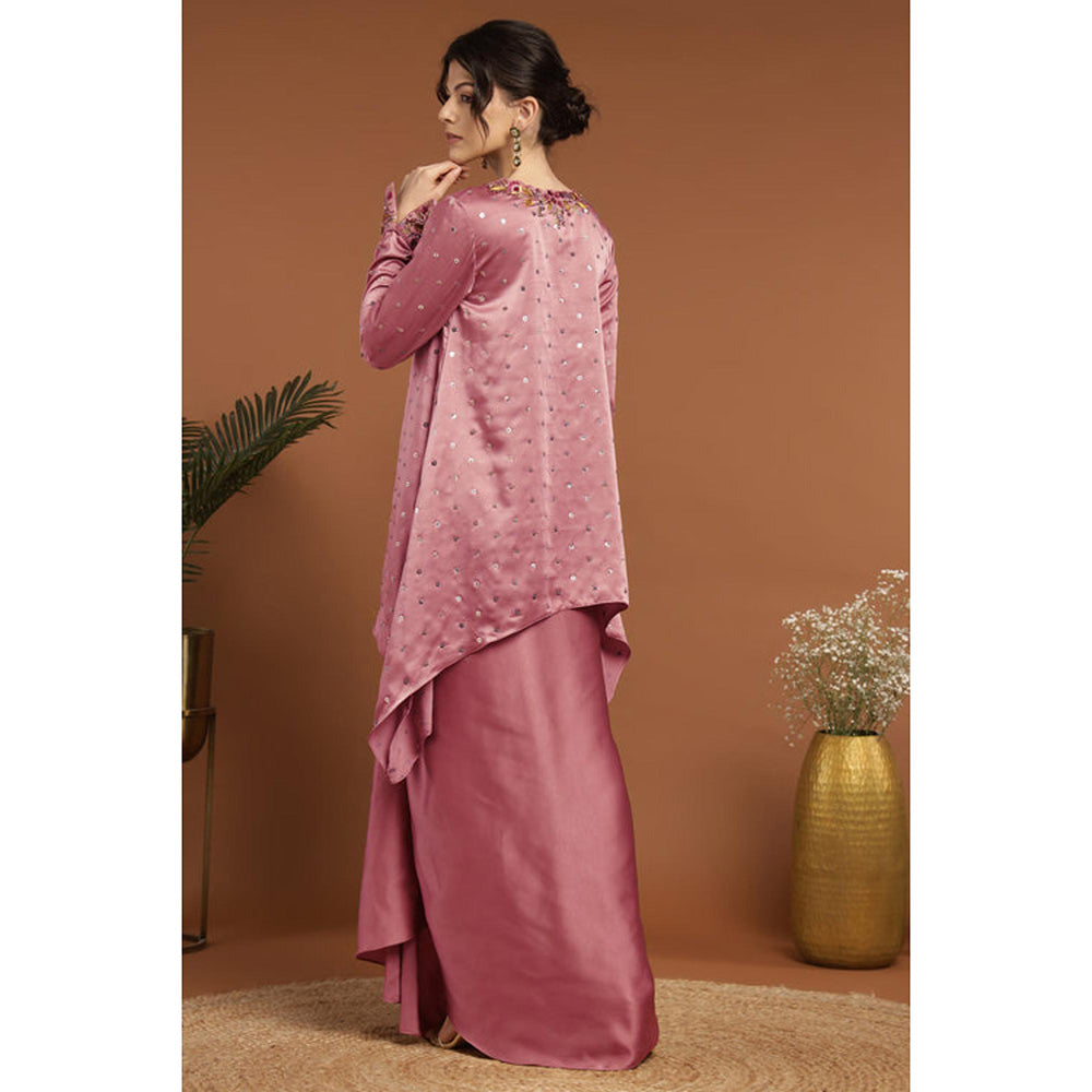 RIRASA Ananta Pink Kurta And Dhoti