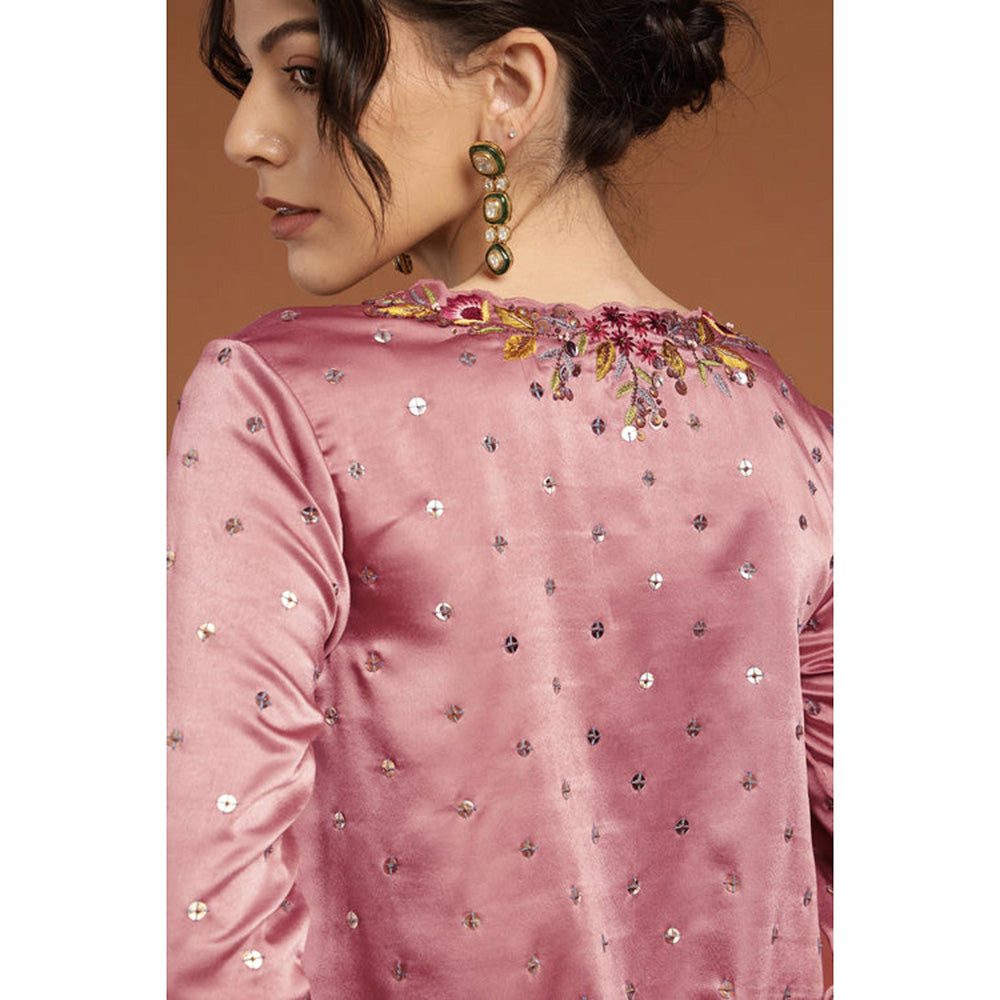 RIRASA Ananta Pink Kurta And Dhoti