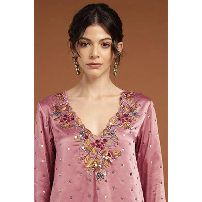 RIRASA Ananta Pink Kurta And Dhoti