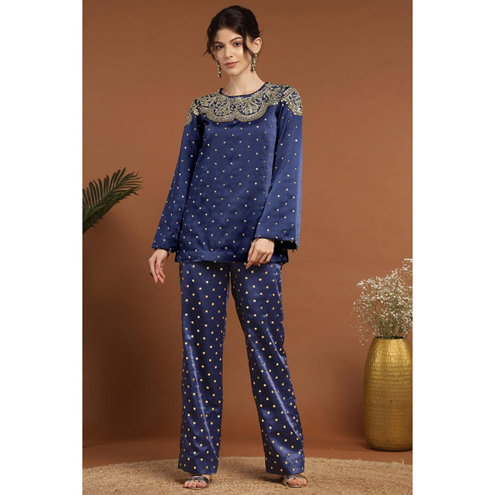 RIRASA Avyukta Blue Co-Ord Set