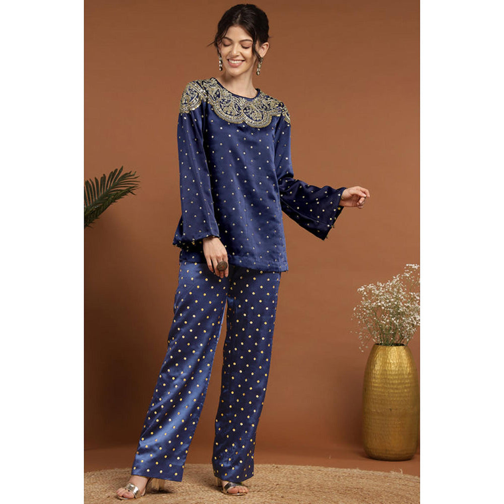 RIRASA Avyukta Blue Co-Ord Set