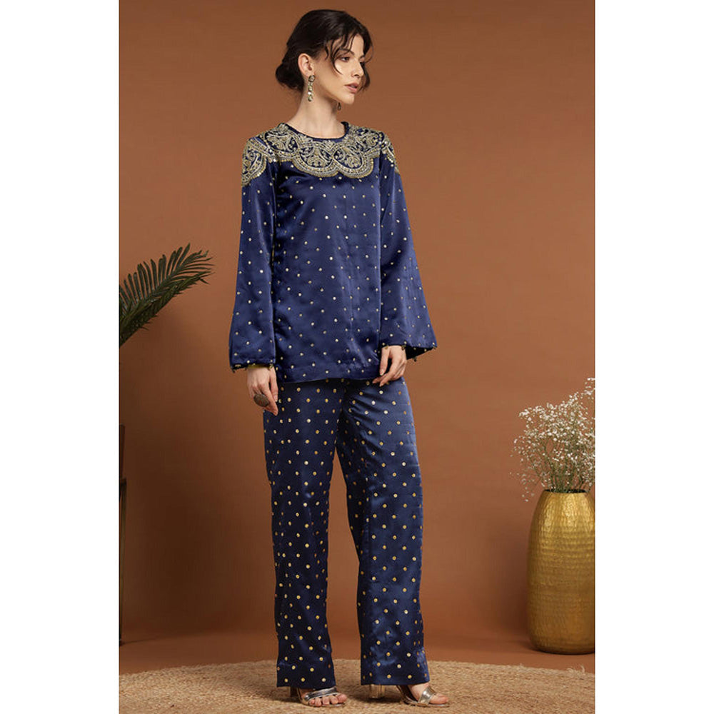 RIRASA Avyukta Blue Co-Ord Set