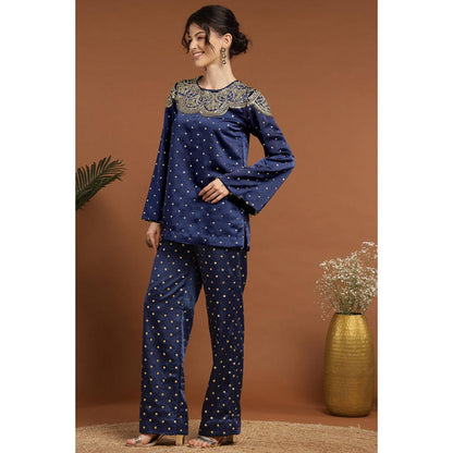 RIRASA Avyukta Blue Co-Ord Set