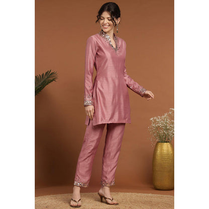 RIRASA Jayant Pink Kurta And Pant