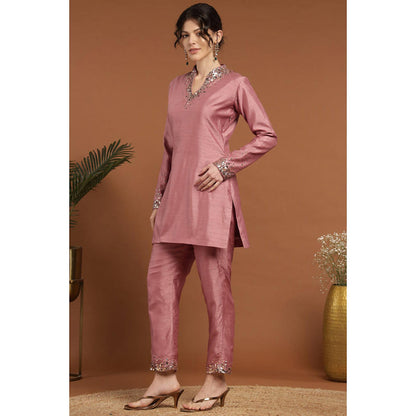 RIRASA Jayant Pink Kurta And Pant