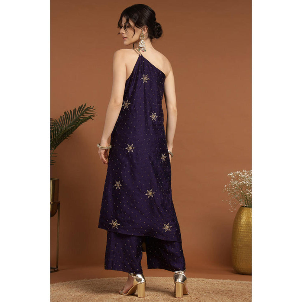 RIRASA Vishwarupa Purple Kurta And Pant
