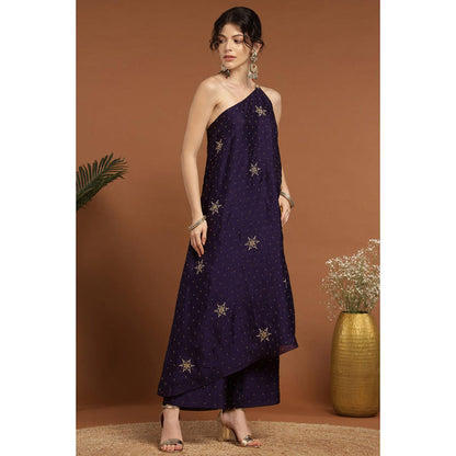 RIRASA Vishwarupa Purple Kurta And Pant