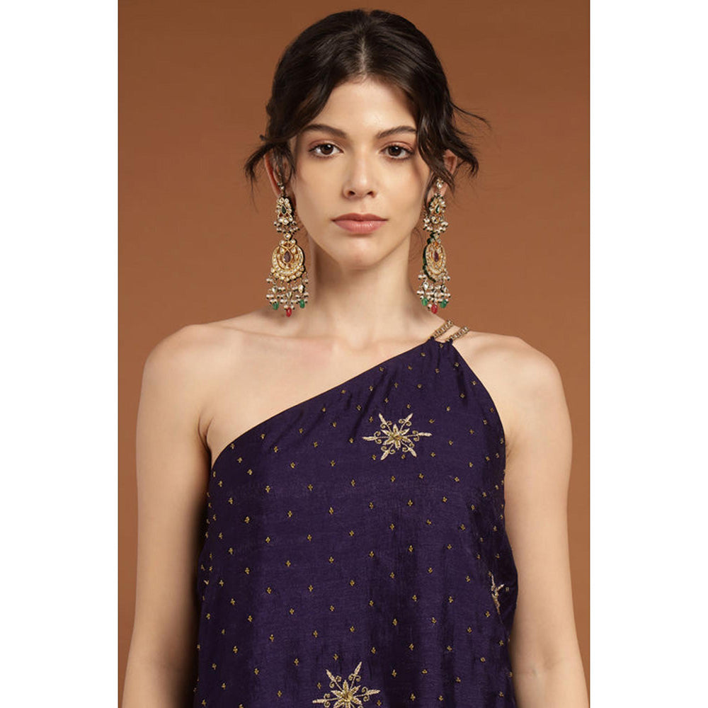 RIRASA Vishwarupa Purple Kurta And Pant