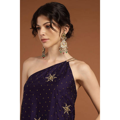 RIRASA Vishwarupa Purple Kurta And Pant